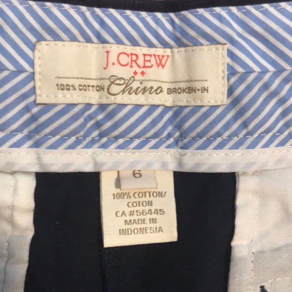 Navy J Crew shorts - Picture 3 of 3